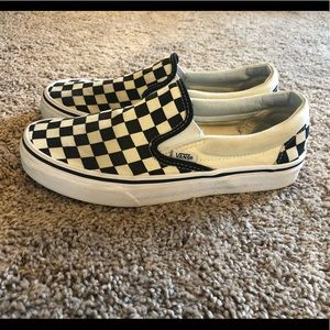 Vans Checkerboard Boys/Men’s 6.5